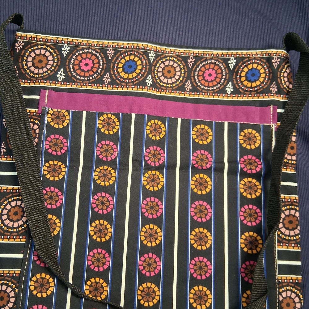 Colorful Patterned Crossbody Bag